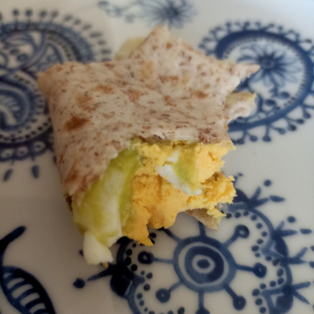 Fajita guacamole y huevo Fajita guacamole y huevo
