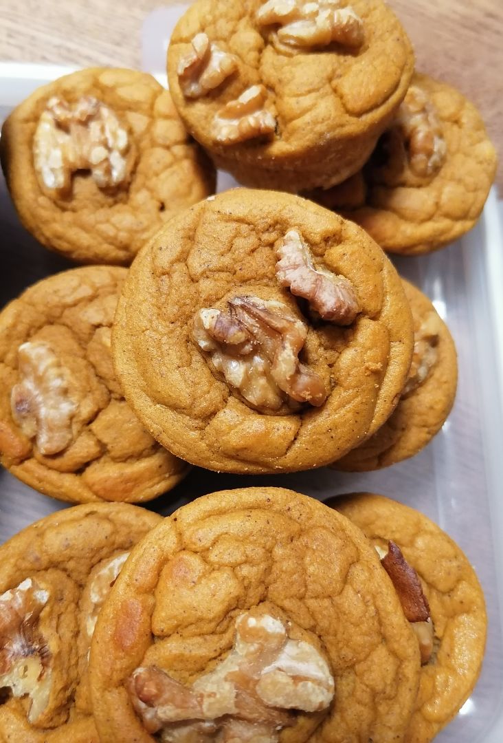 Muffins de calabaza Muffins de calabaza
