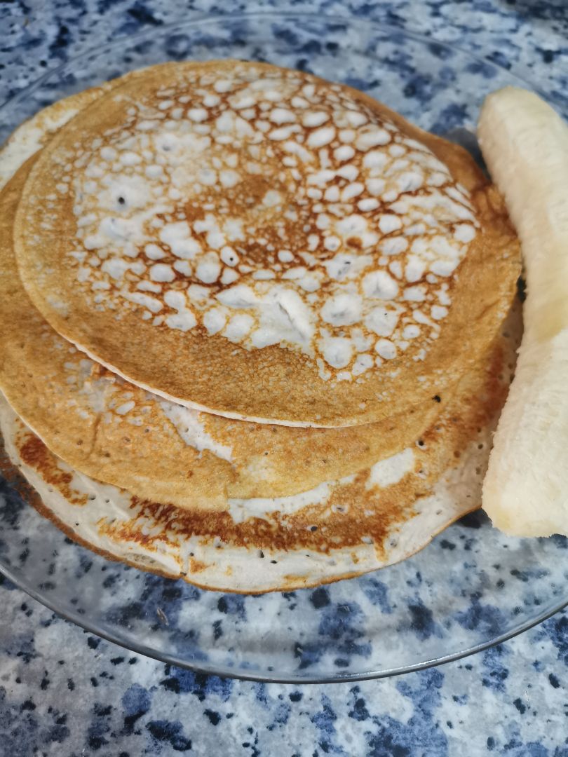 Tortitas de espelta y coco Paso 2 Tortitas de espelta y coco Paso 2