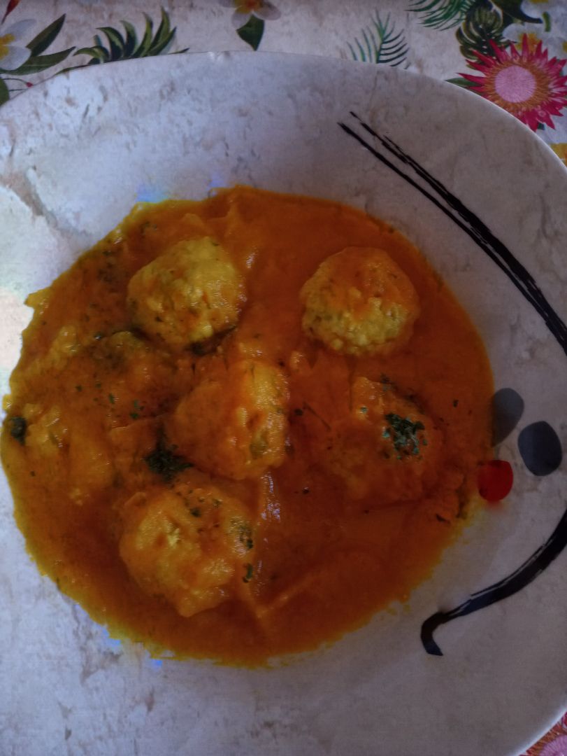 Albondigas de pollo Albondigas de pollo