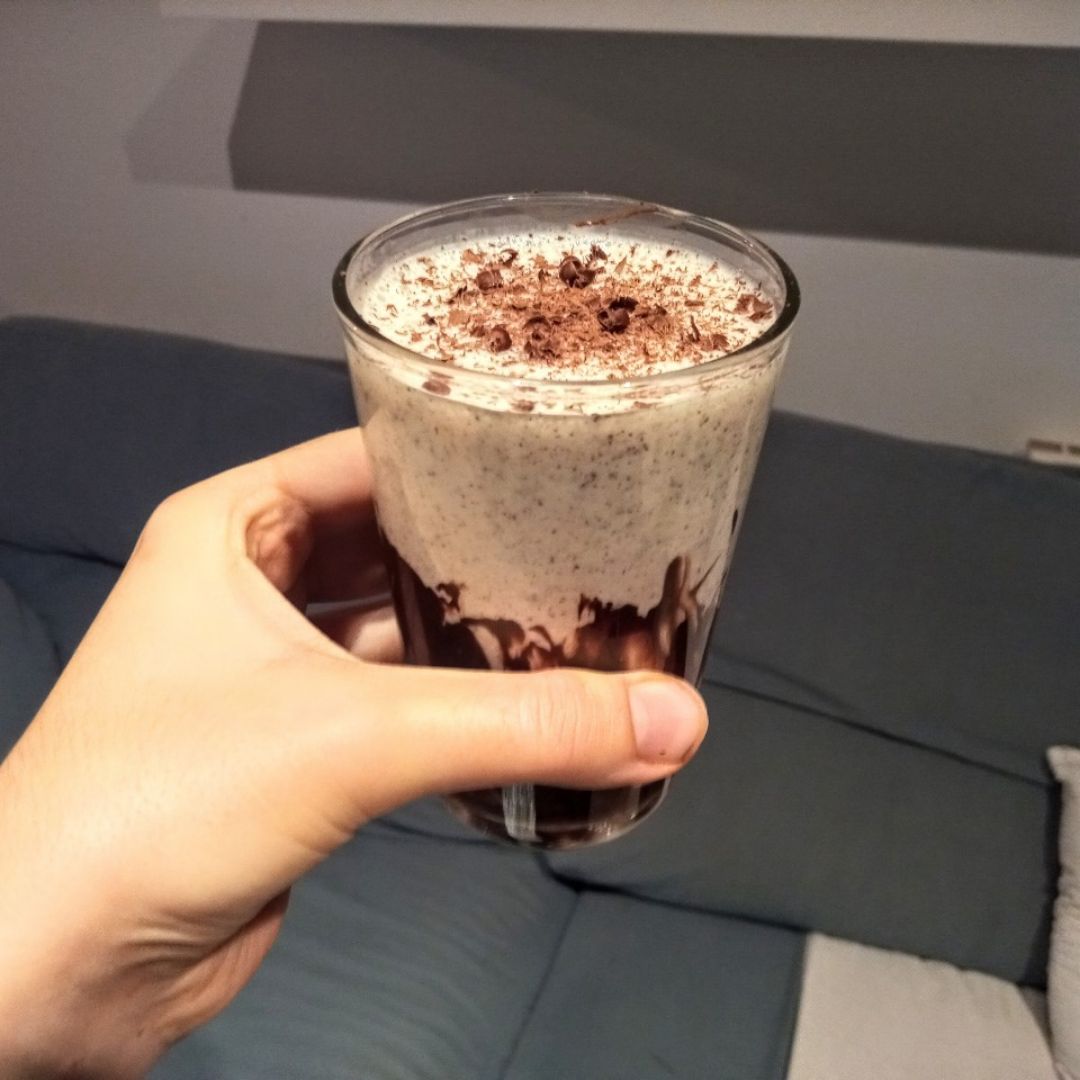 Batido de stracciatella Batido de stracciatella