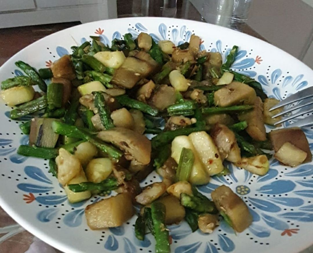 Vegetales plancha Vegetales plancha