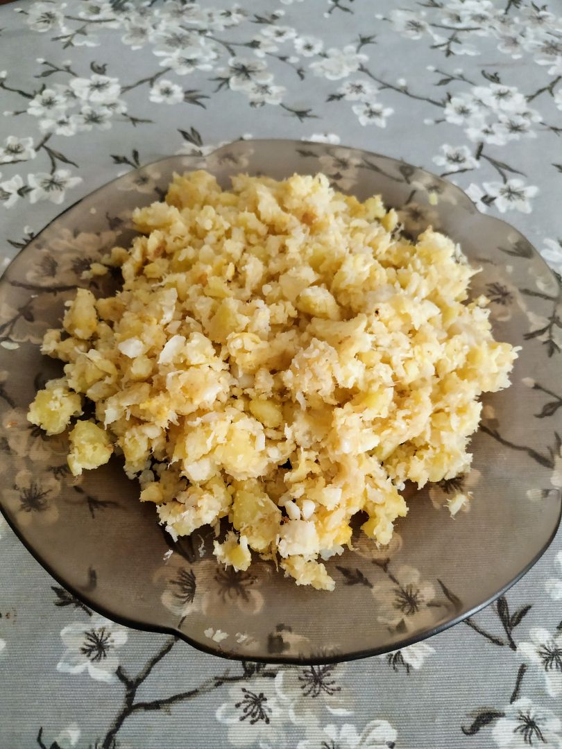 Revuelto de bacalao Revuelto de bacalao