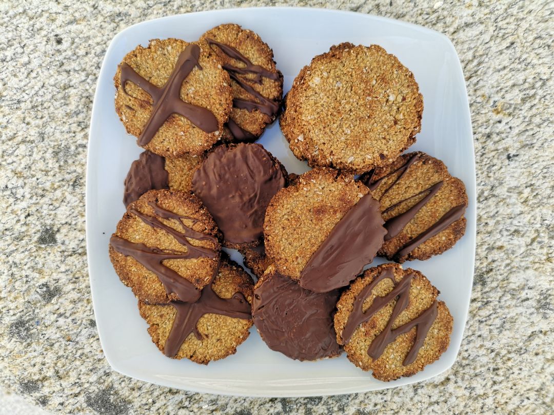 Galletas crujientes de avena 🍪 Galletas crujientes de avena 🍪