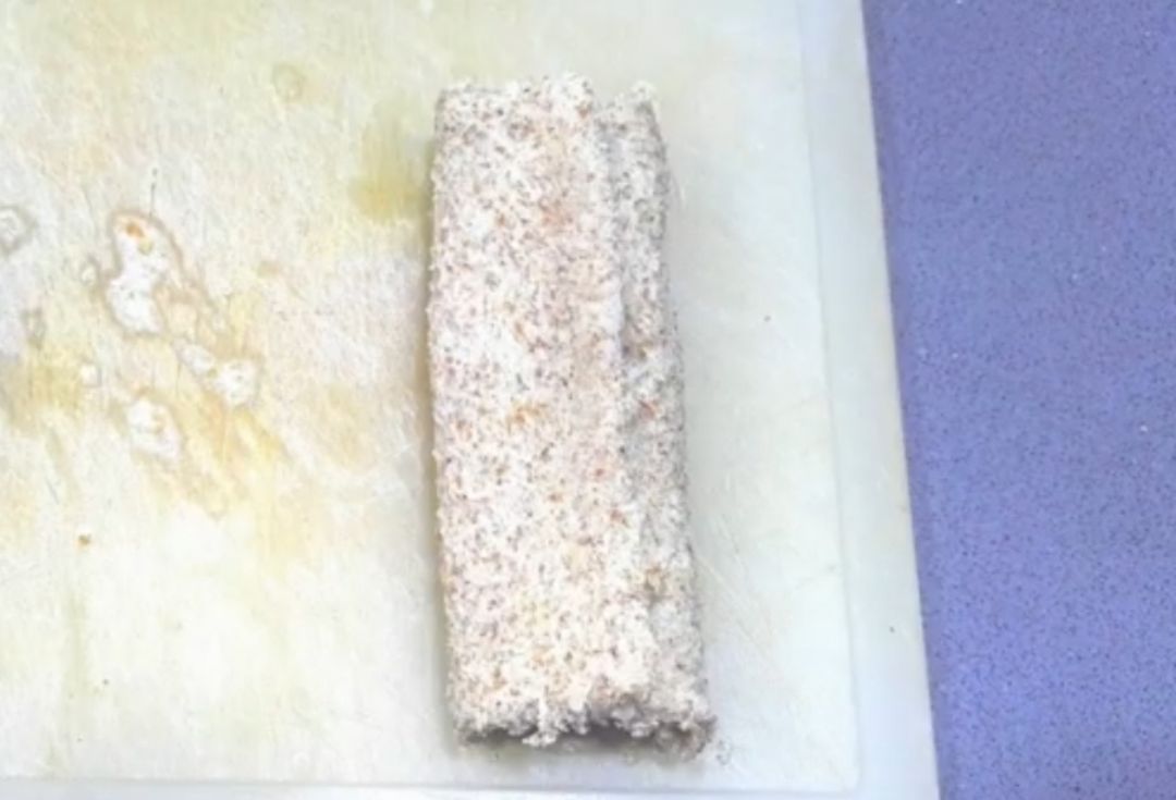 Rollitos de 🍞 pan y banana 🍌 Paso 5 Rollitos de 🍞 pan y banana 🍌 Paso 5