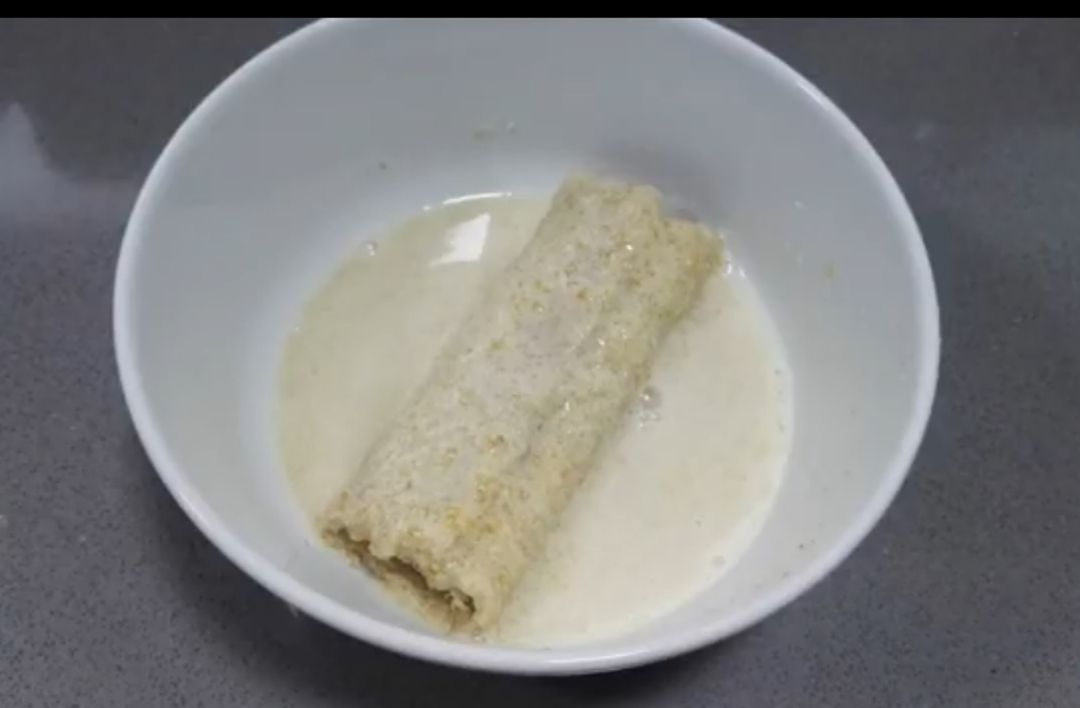 Rollitos de 🍞 pan y banana 🍌 Paso 7 Rollitos de 🍞 pan y banana 🍌 Paso 7