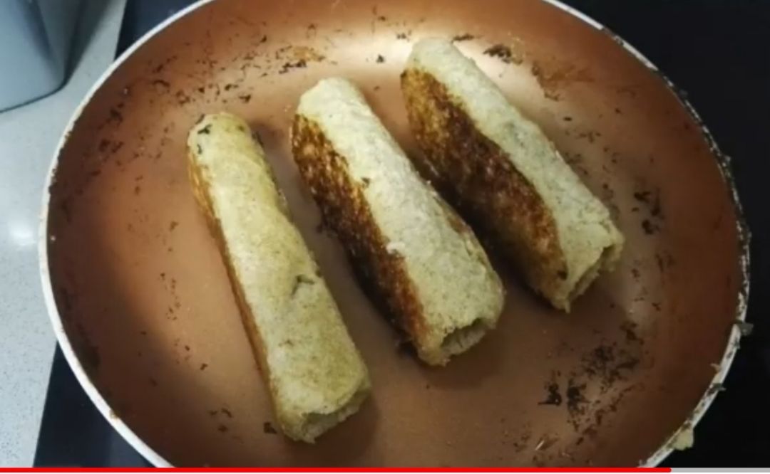 Rollitos de 🍞 pan y banana 🍌 Paso 8 Rollitos de 🍞 pan y banana 🍌 Paso 8