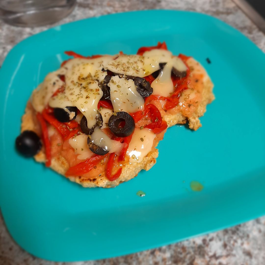 Pizza de avena Pizza de avena