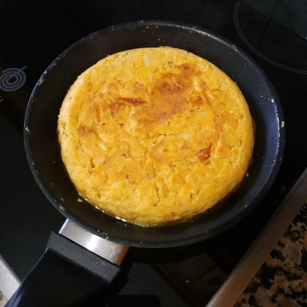 🧀🍅 TORTILLA DEL PLATO DE MODA 🧀🍅 Paso 6 🧀🍅 TORTILLA DEL PLATO DE MODA 🧀🍅 Paso 6