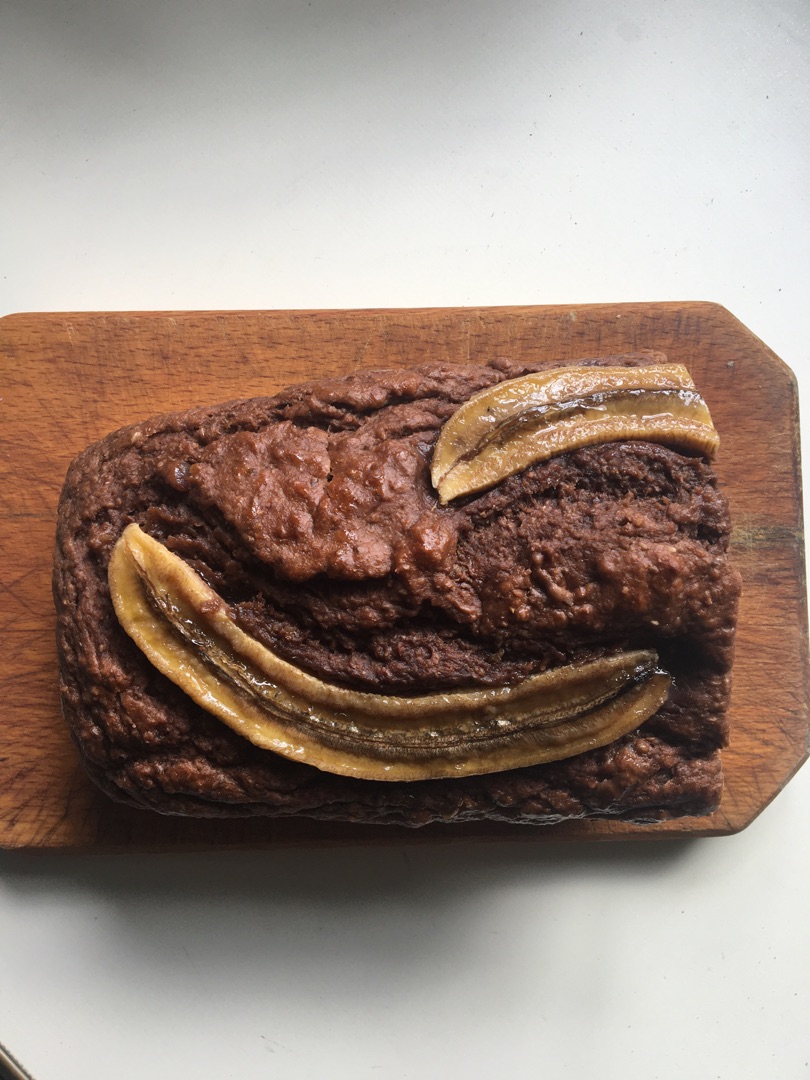 Banana bread de chocolate 