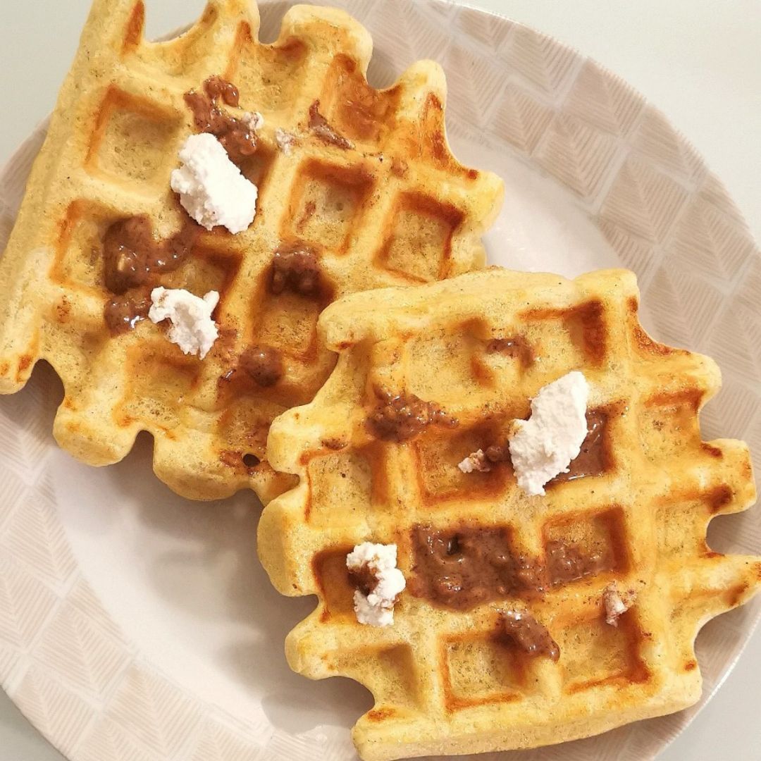 Gofres proteicos low carb Gofres proteicos low carb