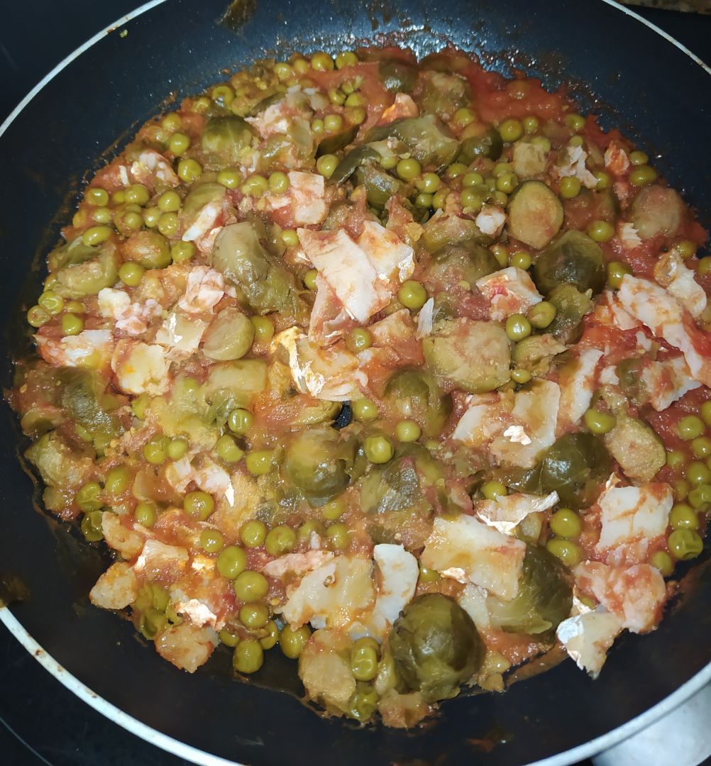 Migas de bacalado Migas de bacalado