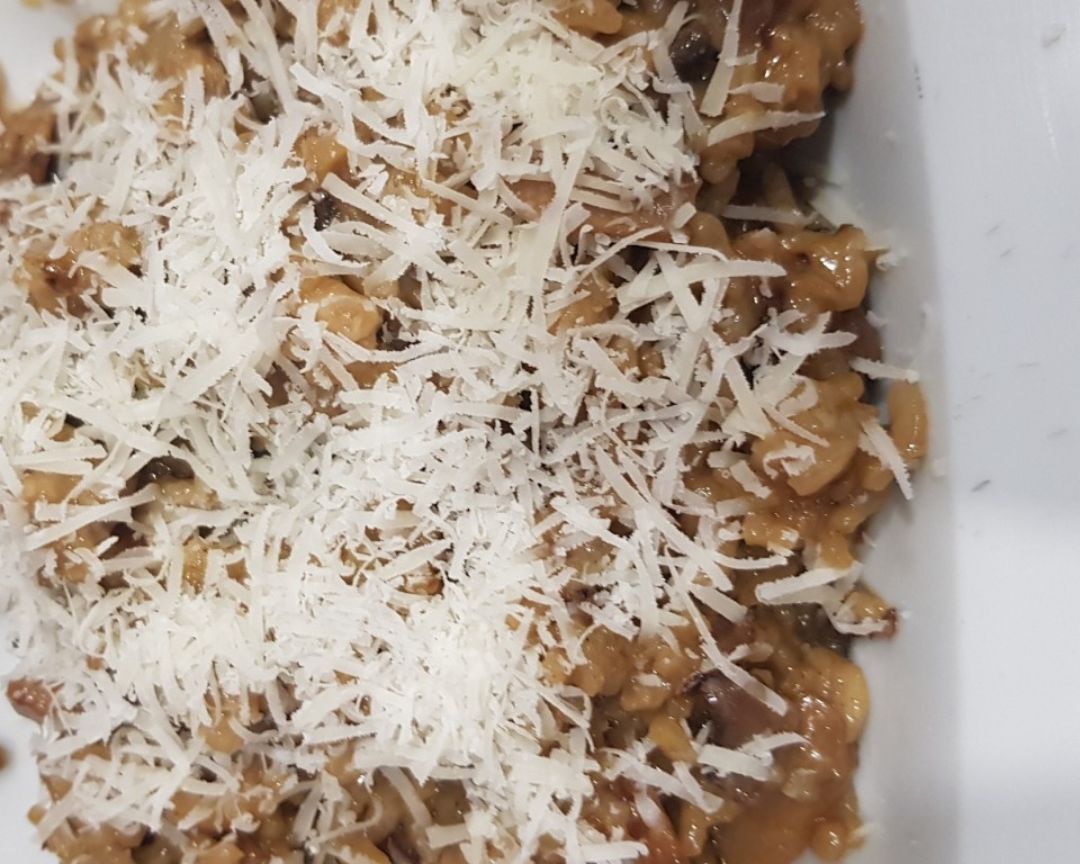 Risotto de setas🍙🍄 Risotto de setas🍙🍄