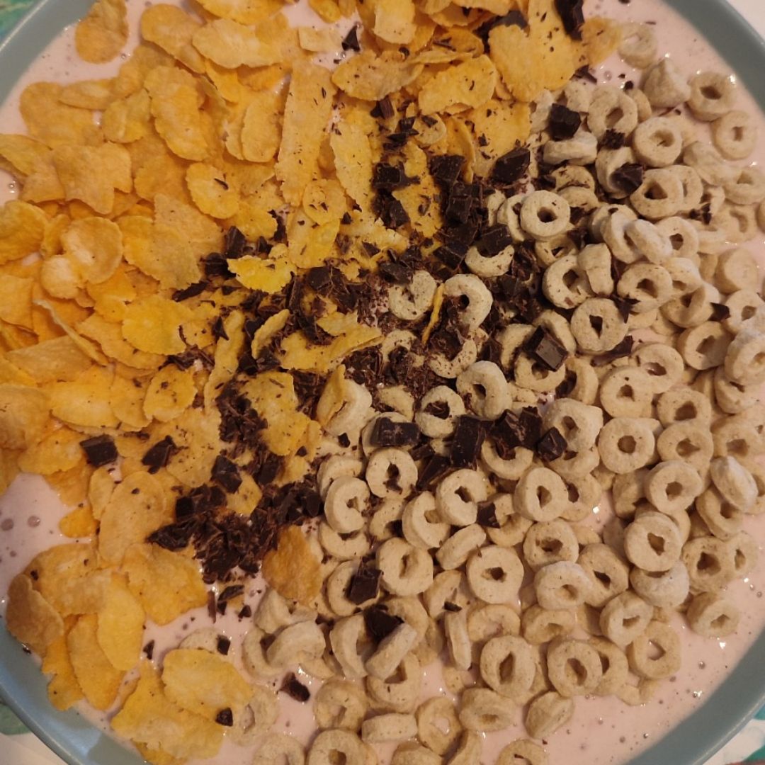 Batido proteico con cereales