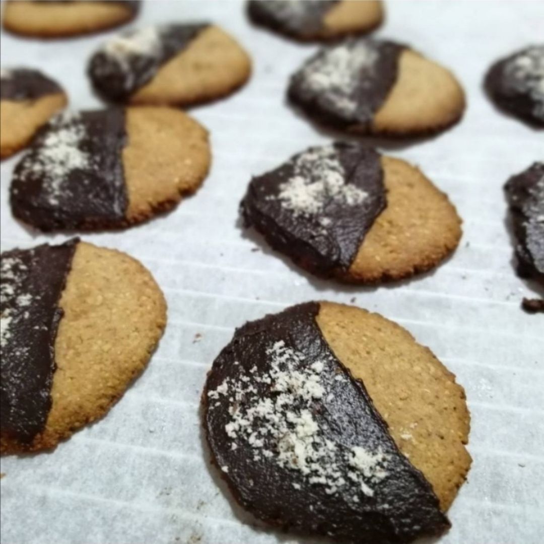 Galletas de avena y chocolate 
