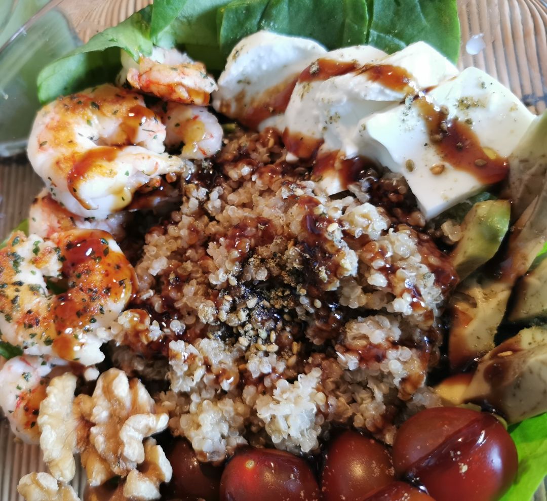 Ensalada langostinos Paso 0 Ensalada langostinos Paso 0