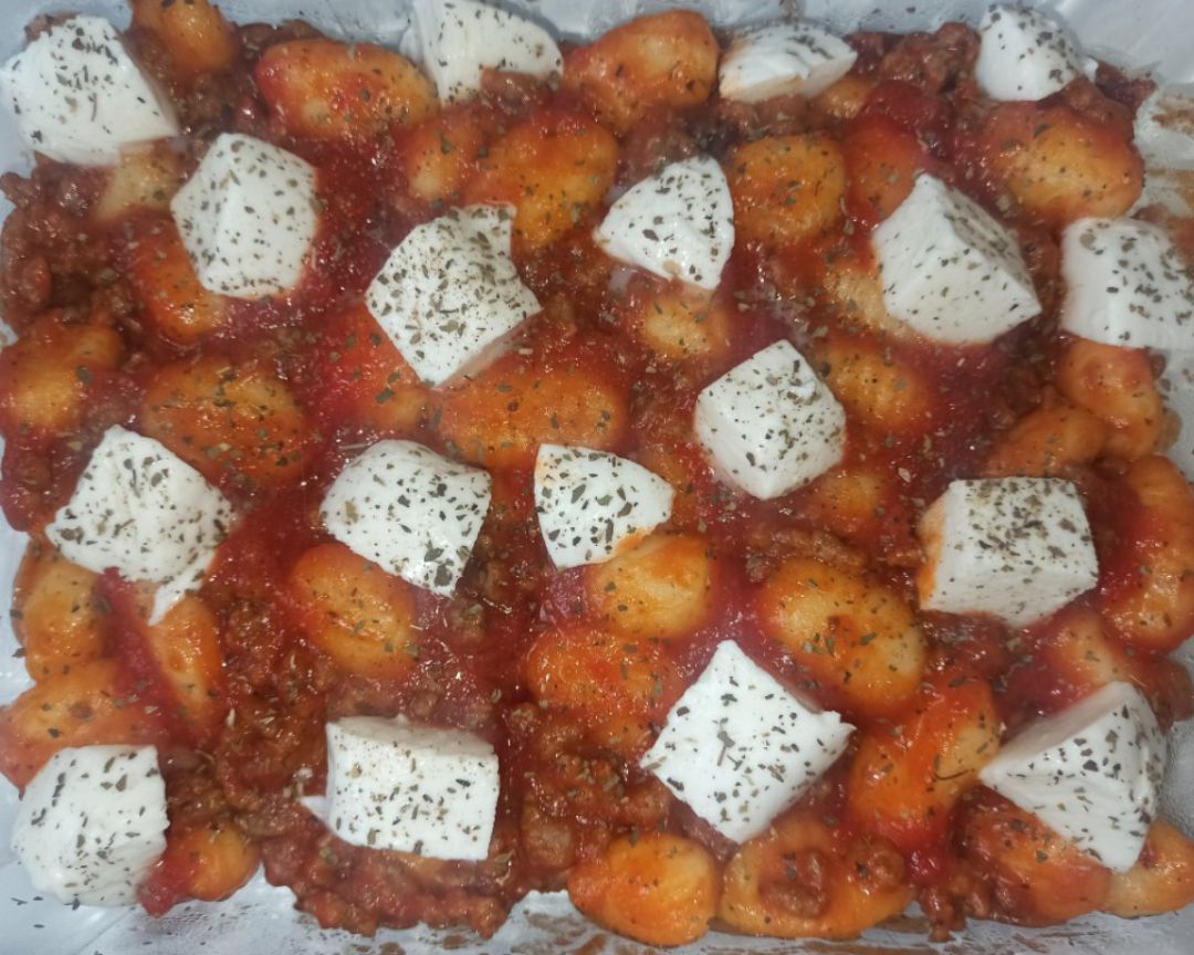 Gnocchi alla sorrentina Paso 4 Gnocchi alla sorrentina Paso 4