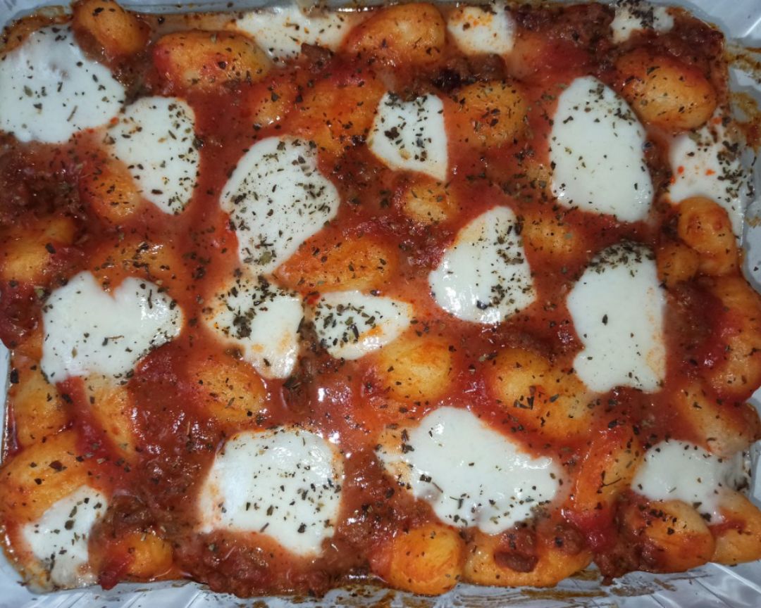 Gnocchi alla sorrentina Paso 5 Gnocchi alla sorrentina Paso 5