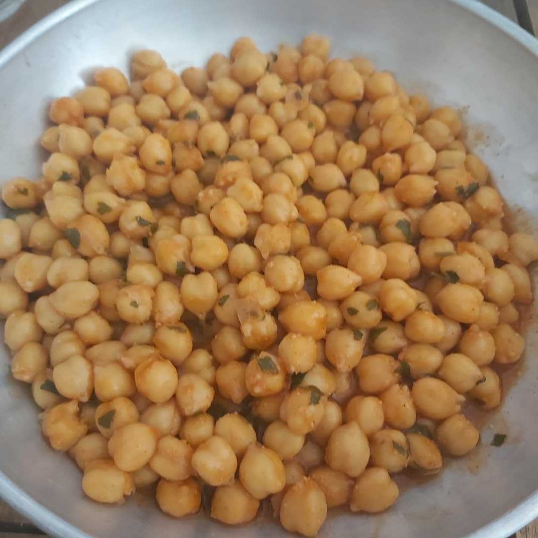 Garbanzos picantes especiados Garbanzos picantes especiados