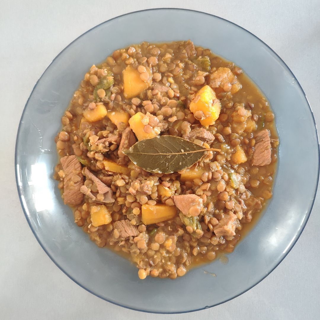 Lentejas con Calabaza 🧡 Lentejas con Calabaza 🧡