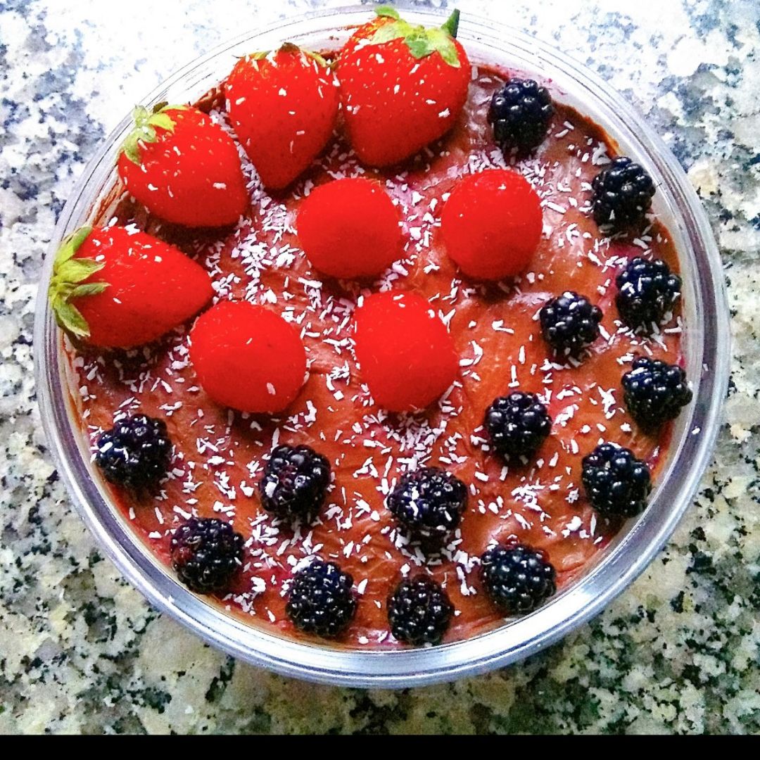 Mágnum porridge de arándanos y grosellas 💜 Mágnum porridge de arándanos y grosellas 💜