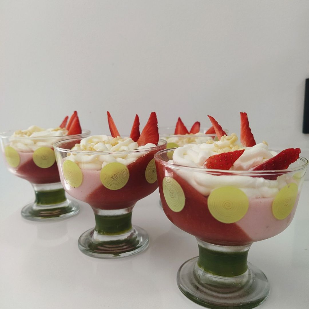 Copazo de fresas 🍓 y Nata Copazo de fresas 🍓 y Nata