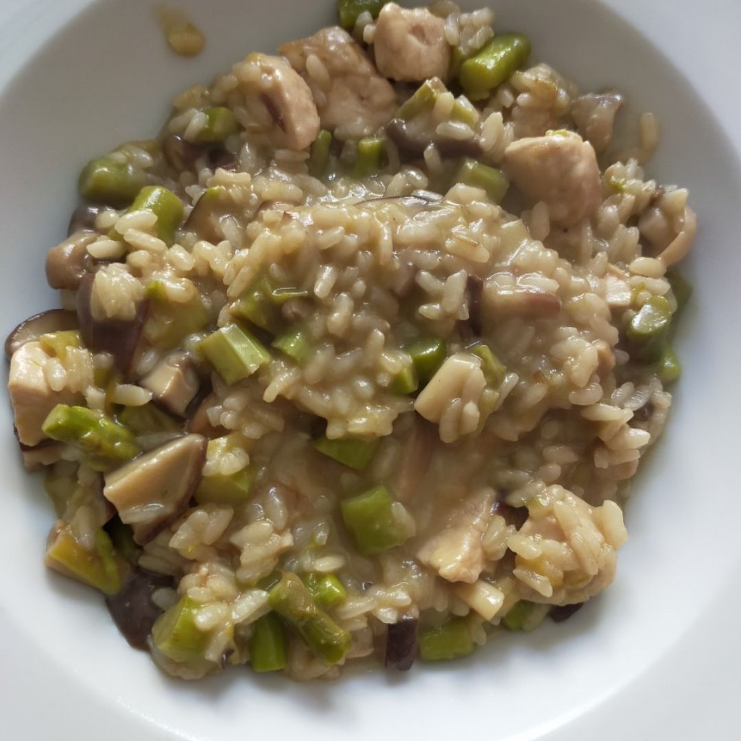 Risotto de espárragos. Paso 5 Risotto de espárragos. Paso 5