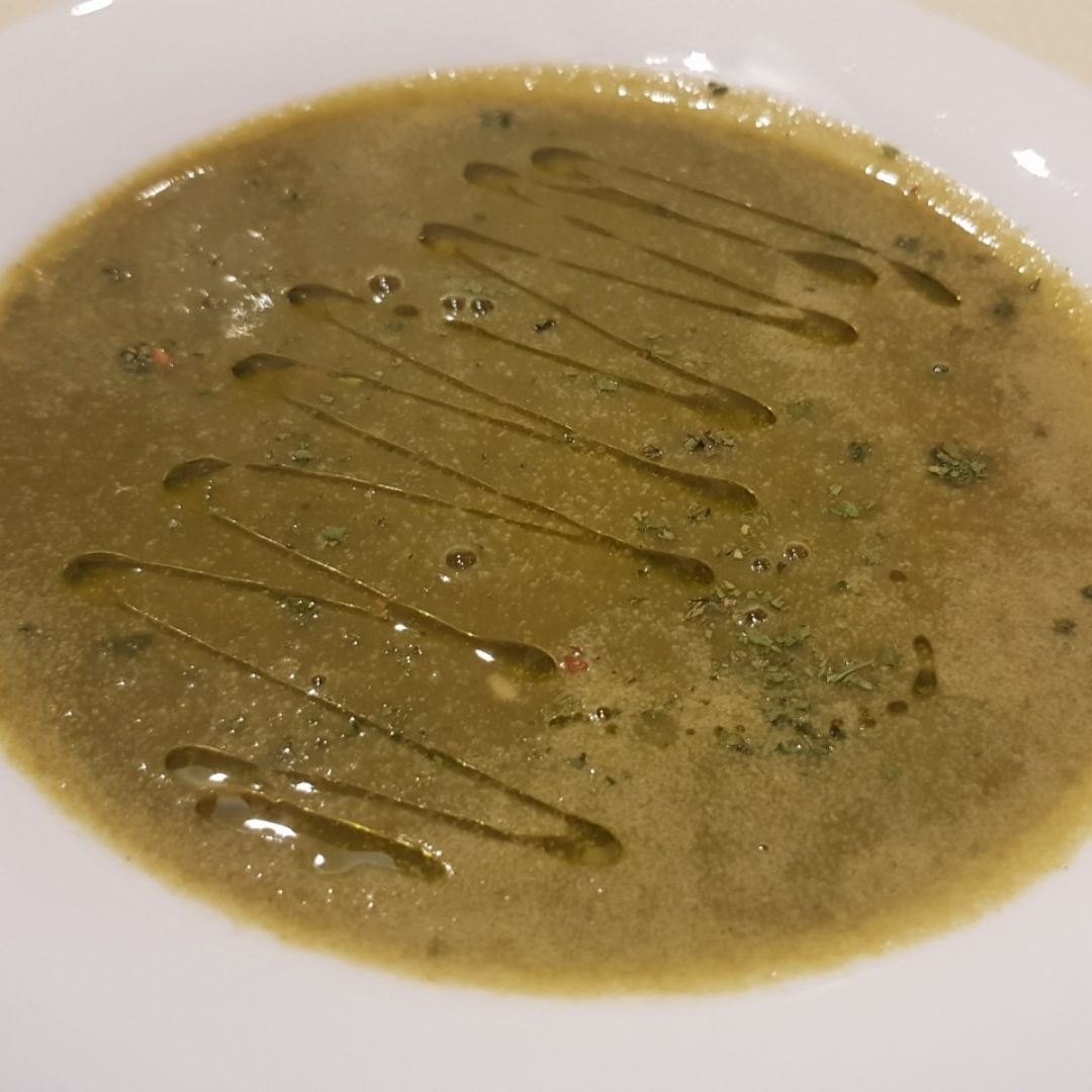 Sopita de espinacas con base de vichyssoise Paso 4 Sopita de espinacas con base de vichyssoise Paso 4
