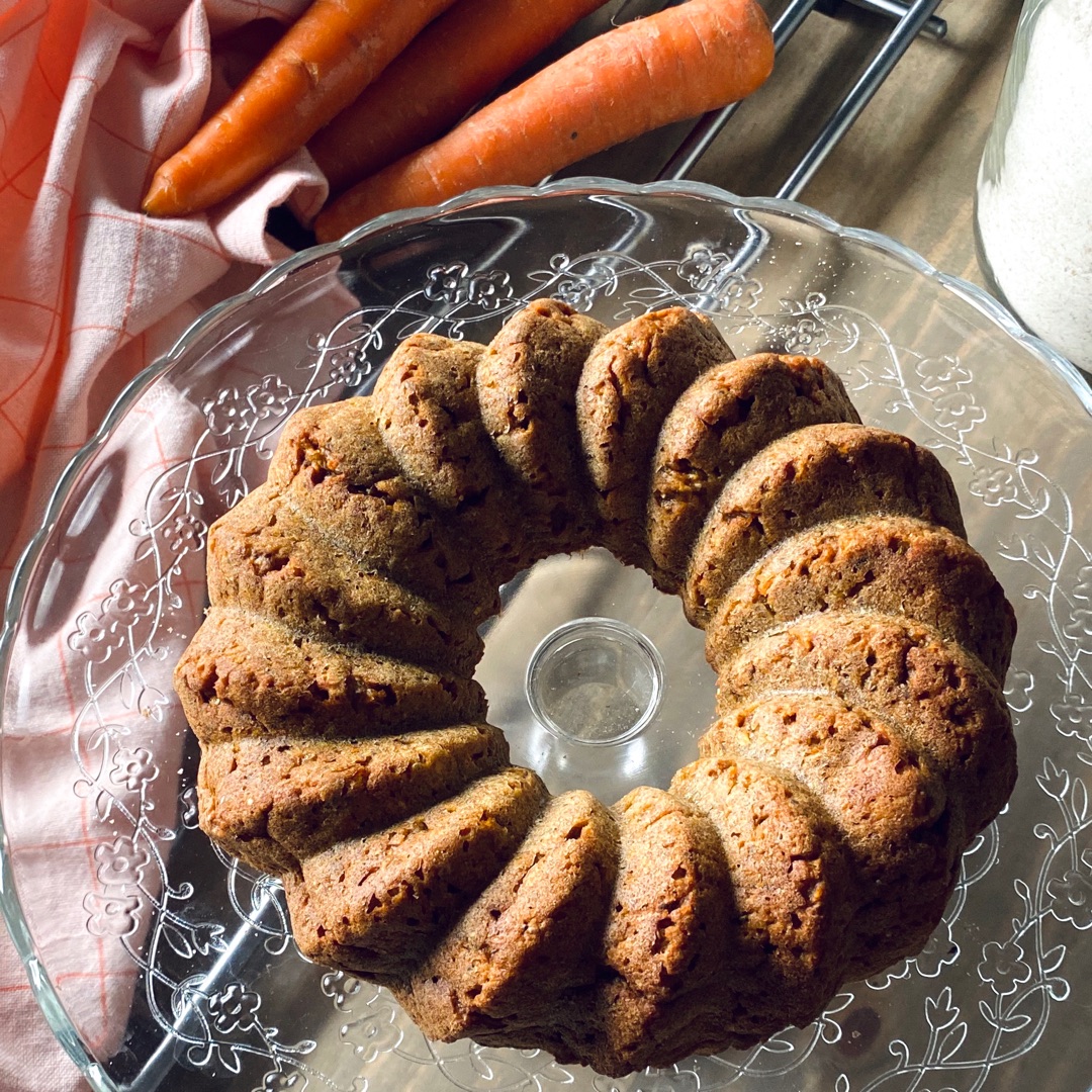 Bizcocho de Zanahoria Vegano 🥕