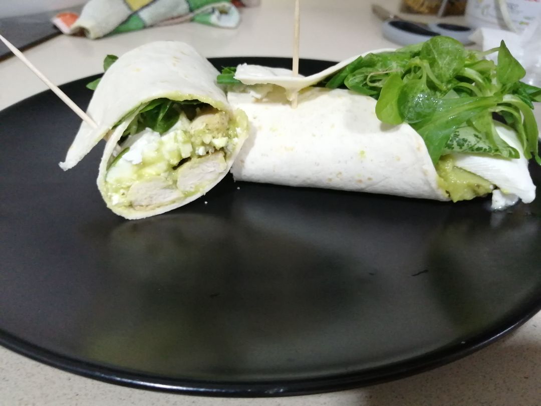 Taco mío pollo al ajillo Taco mío pollo al ajillo