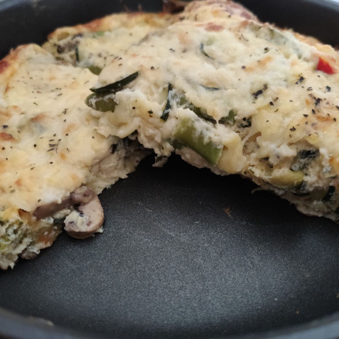 🥚Frittata mediterranea con quinoa🥒 Paso 5 🥚Frittata mediterranea con quinoa🥒 Paso 5