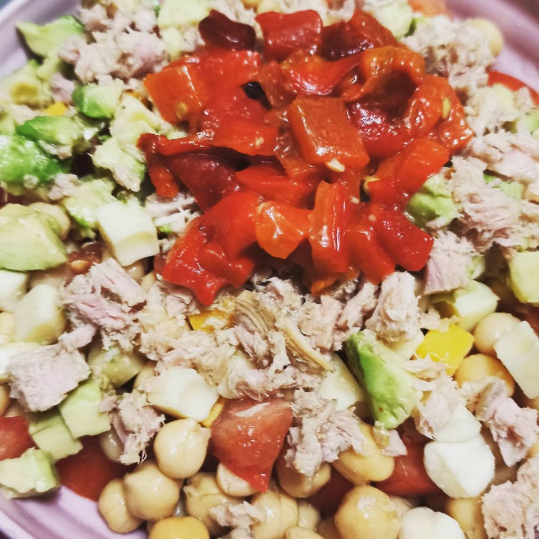 Ensalada de garbanzos Ensalada de garbanzos
