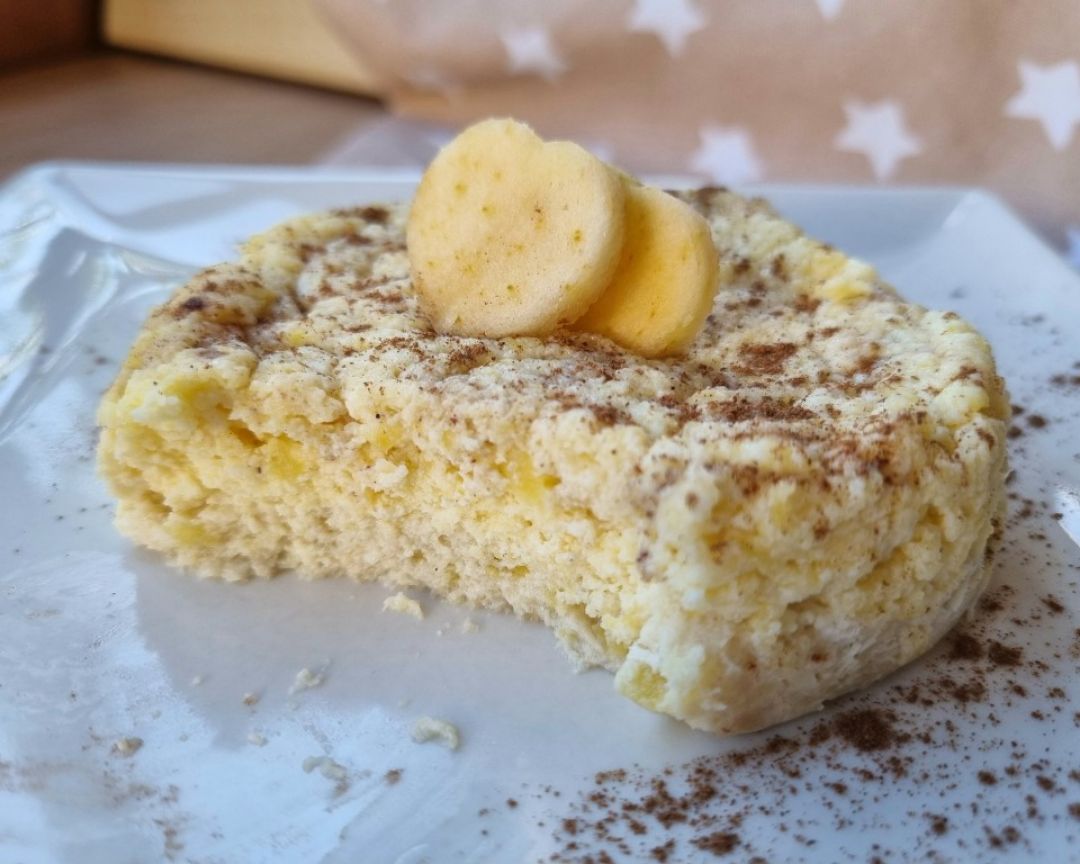 🌸CHEESECAKE DE MANZANA Y CANELA EN MICRO 🌸CHEESECAKE DE MANZANA Y CANELA EN MICRO