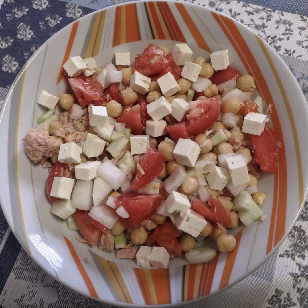 Ensalada de garbanzos Ensalada de garbanzos