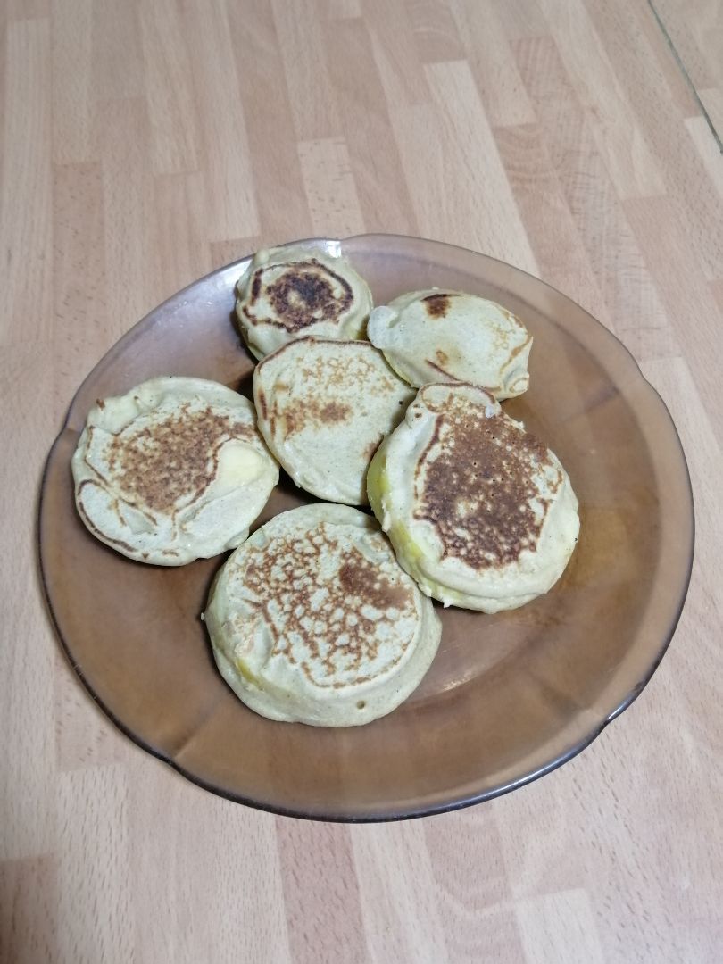 Tortitas de manzana Tortitas de manzana