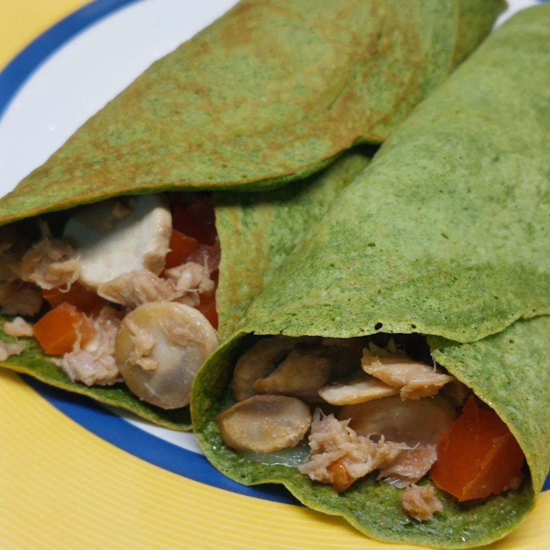 CREPES DE ESPINACAS CREPES DE ESPINACAS