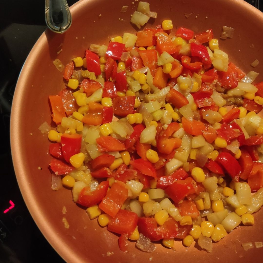 Verduras con atún y queso cottage Paso 0 Verduras con atún y queso cottage Paso 0