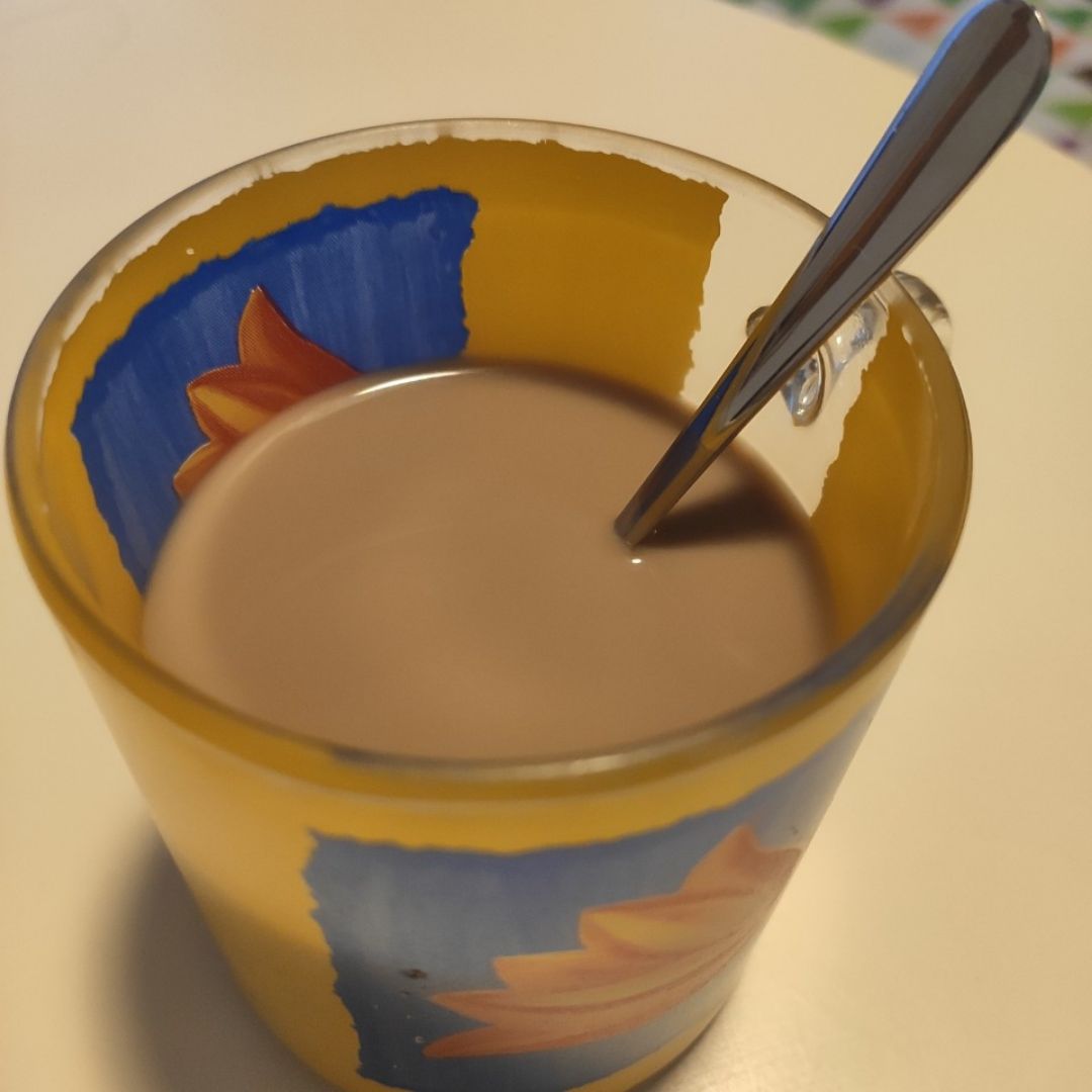 Café con leche de soja