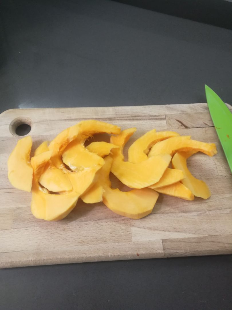 Chips de calabaza y patata Paso 0 Chips de calabaza y patata Paso 0