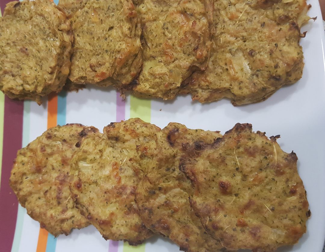 Tortitas de brócoli Tortitas de brócoli
