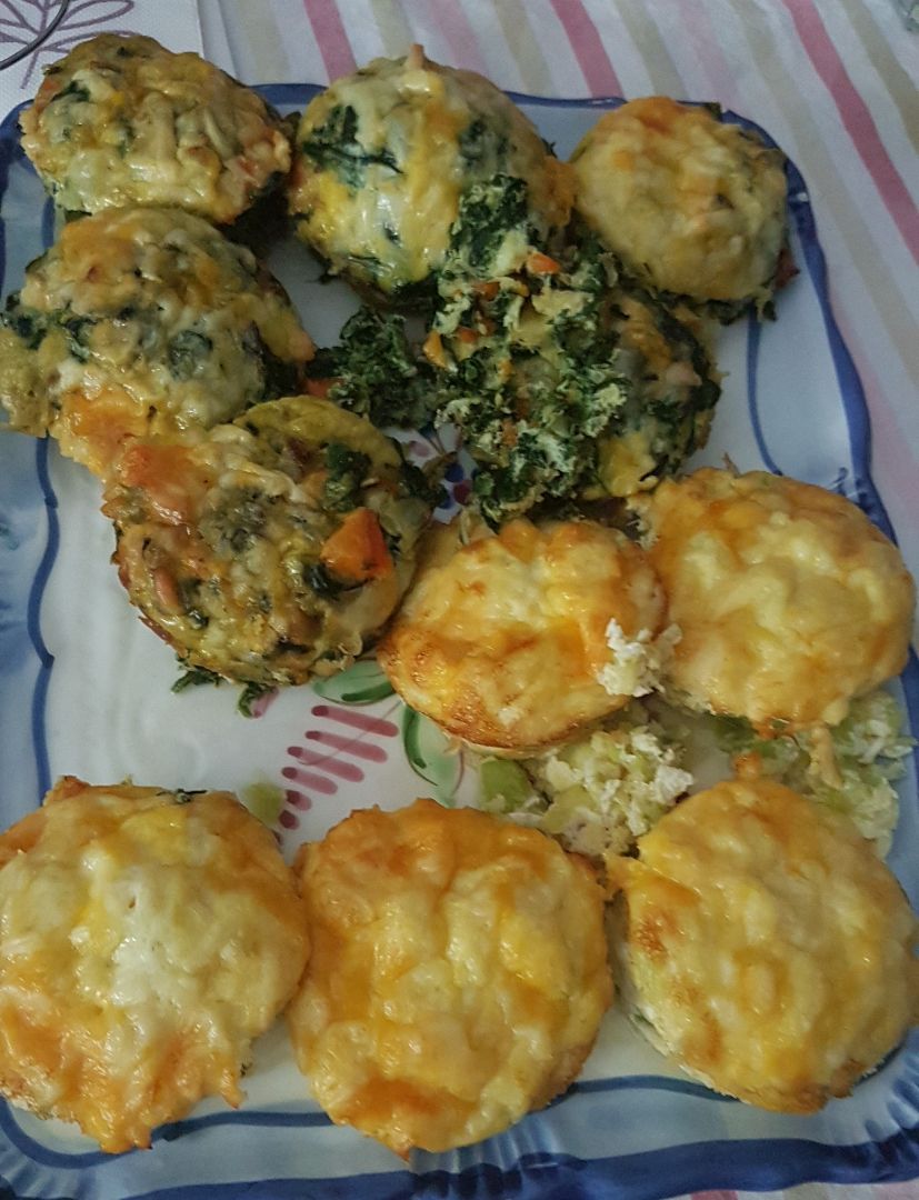 Muffins salados de verduras Muffins salados de verduras