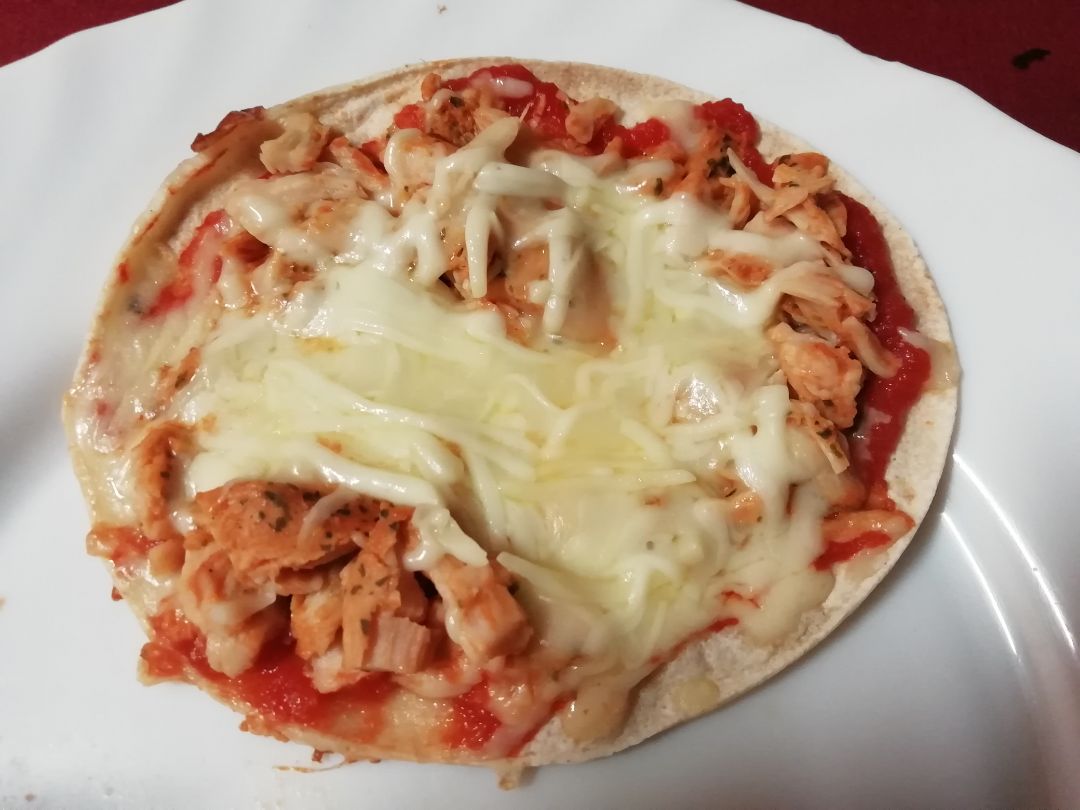 Mini pizza pollo Mini pizza pollo