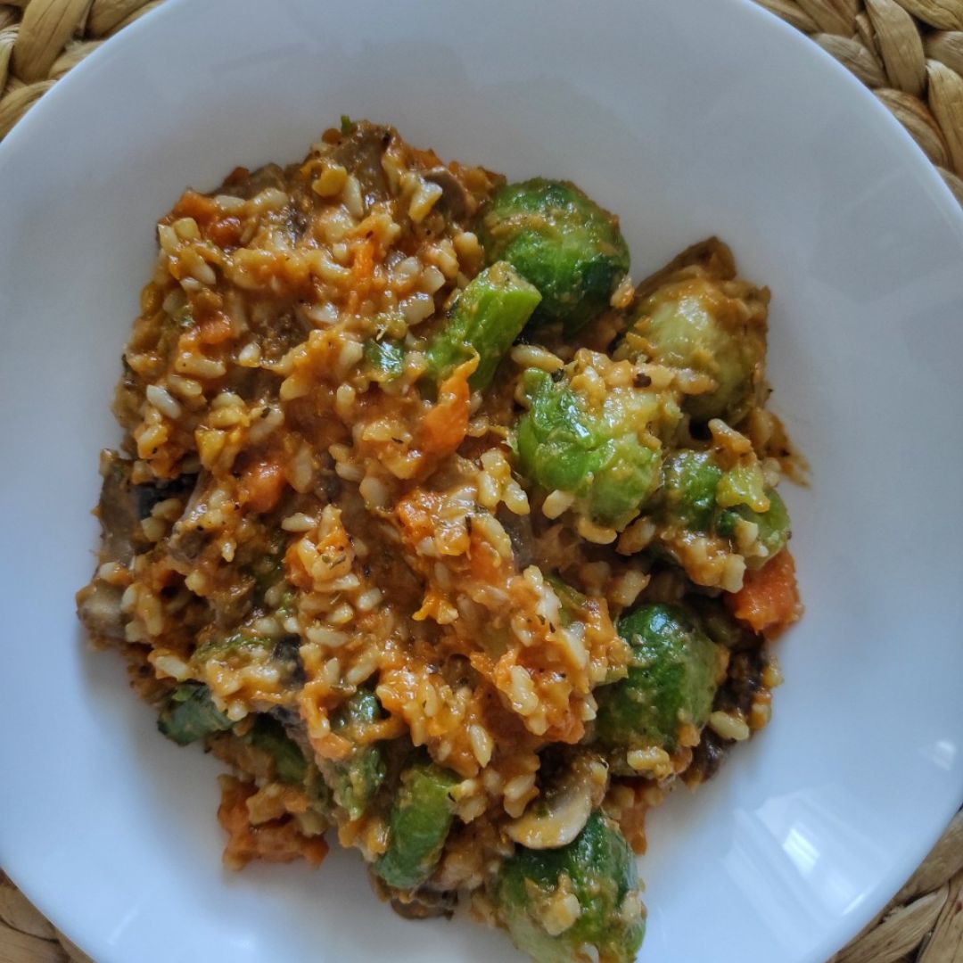 🌾Arroz integral con verduras🌾