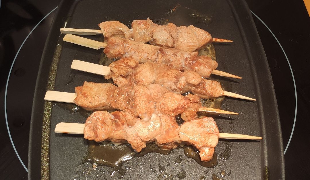 Pinchos moruno de pollo Pinchos moruno de pollo