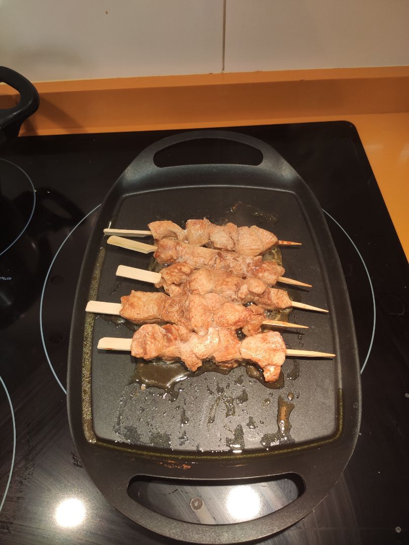 Pinchos moruno de pollo Paso 3 Pinchos moruno de pollo Paso 3