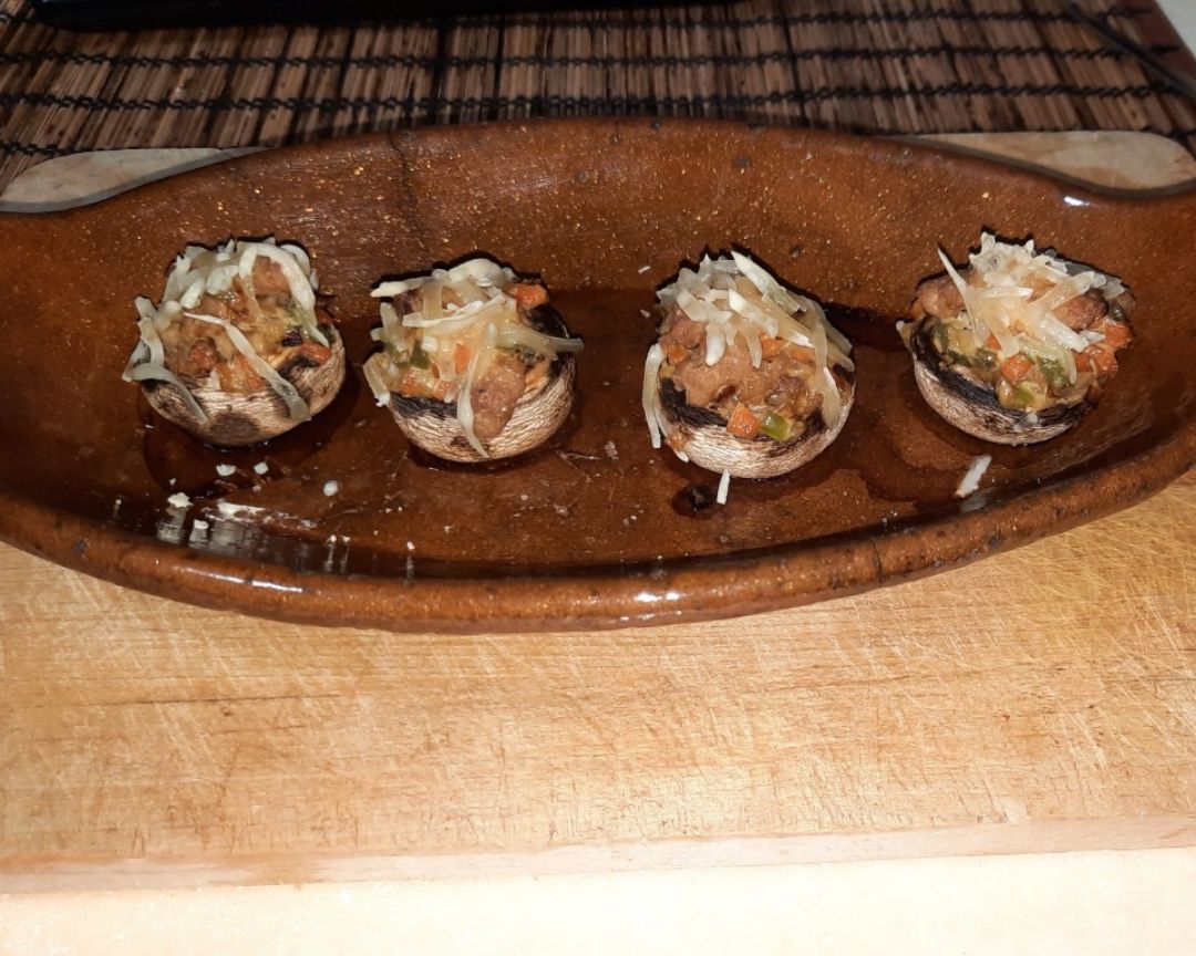 Champiñones rellenos *Veganos🍄 Champiñones rellenos *Veganos🍄