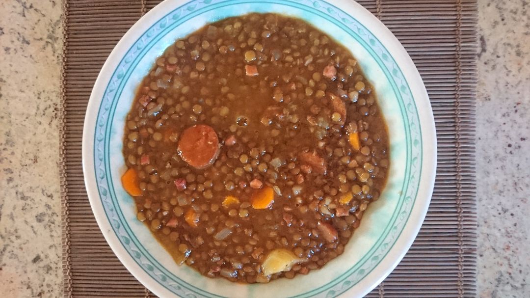 Lentejas con verduras