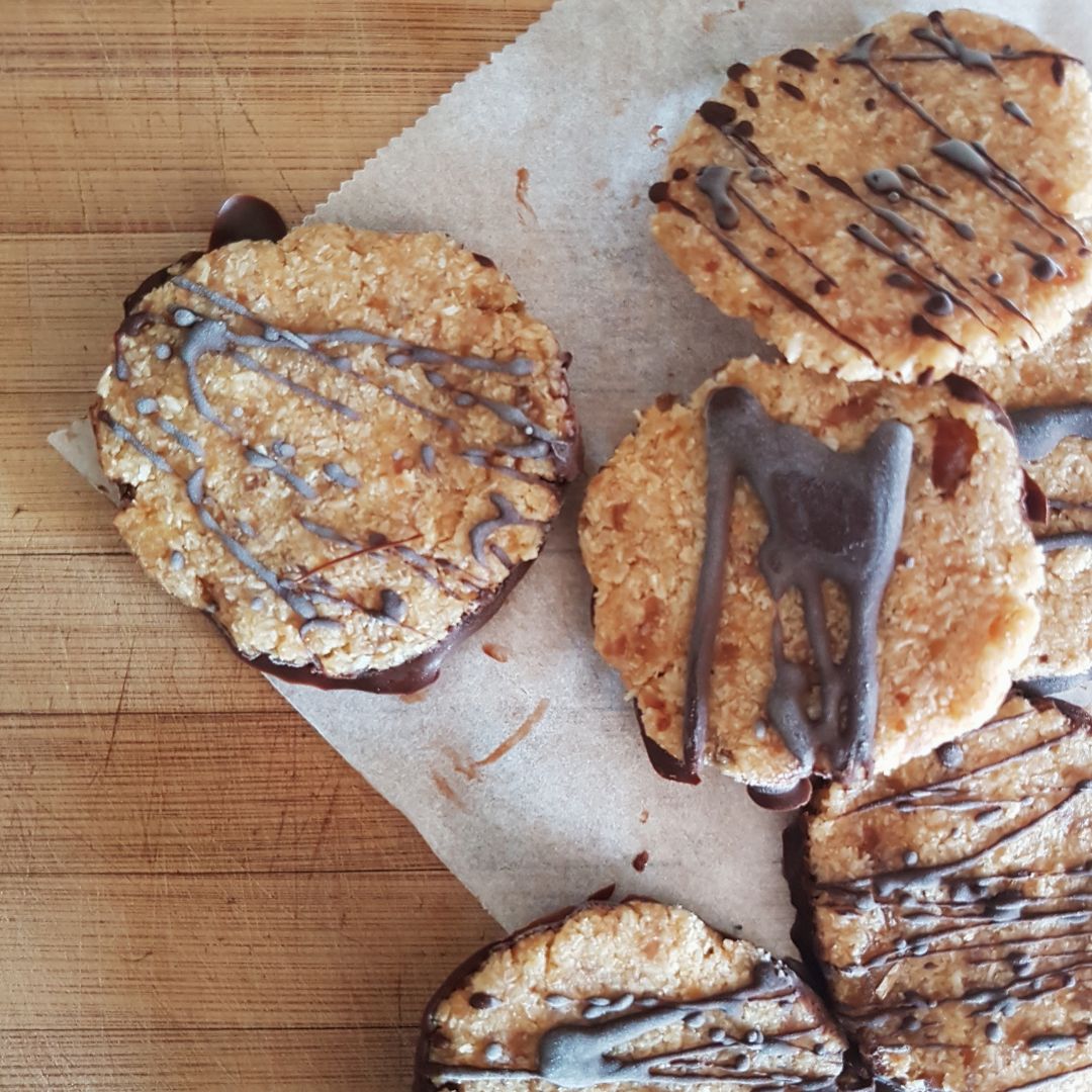 Galletas heladas de coco