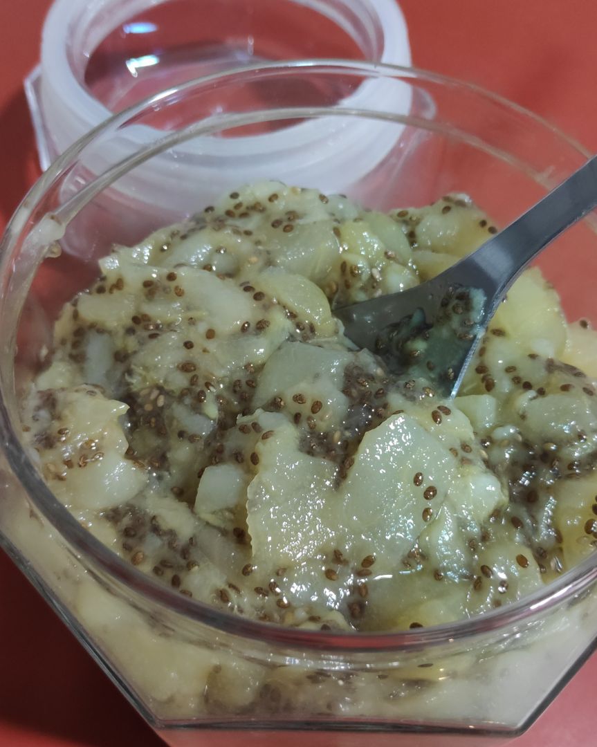 Mermelada de pera, jengibre y chía Mermelada de pera, jengibre y chía