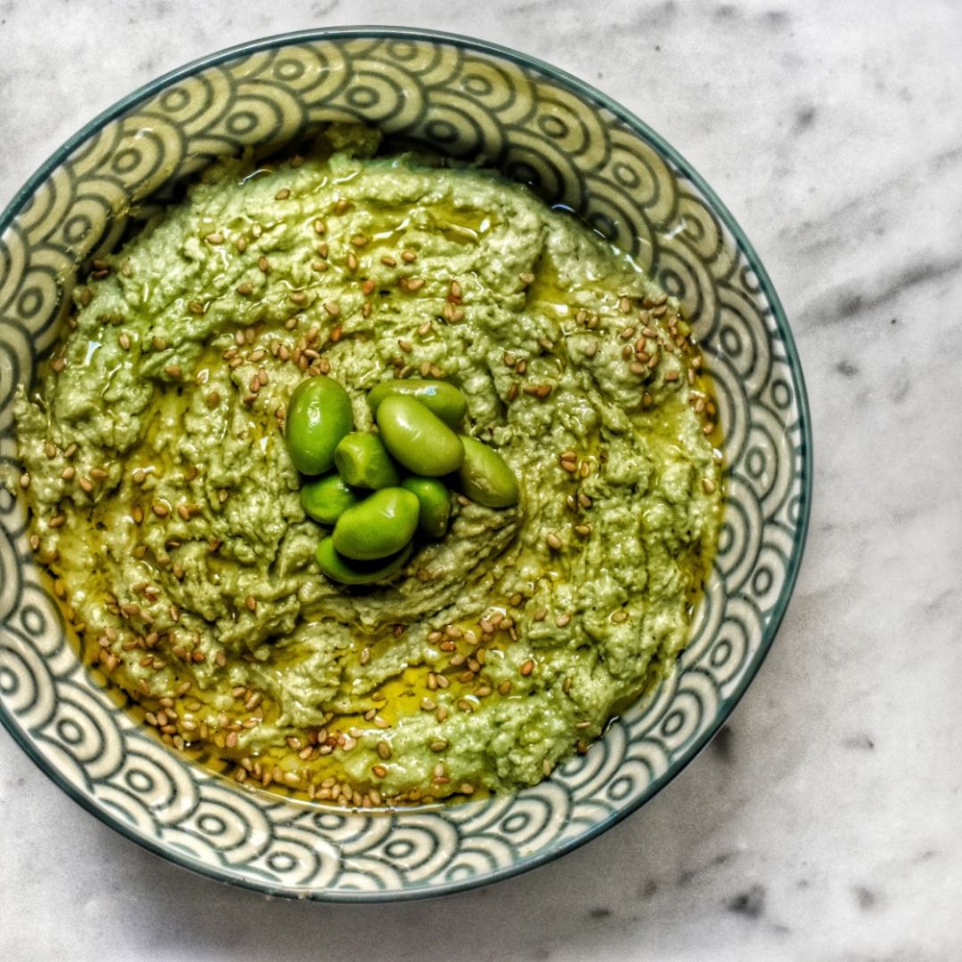 Hummus de Edamame 💚 Hummus de Edamame 💚
